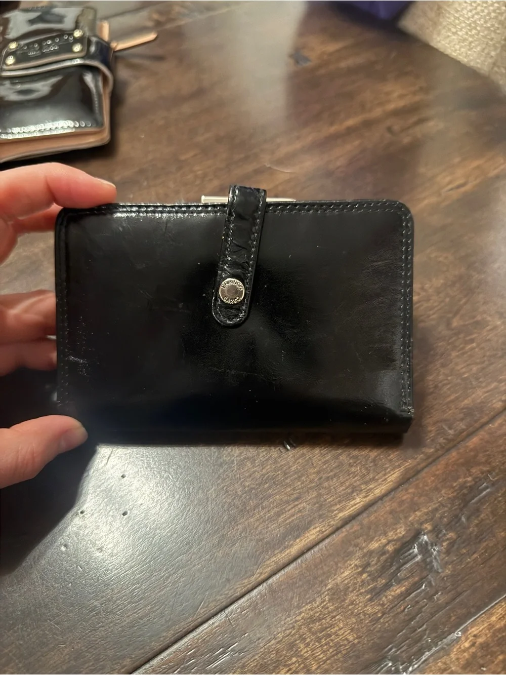 Franco Sarto Black Wallet